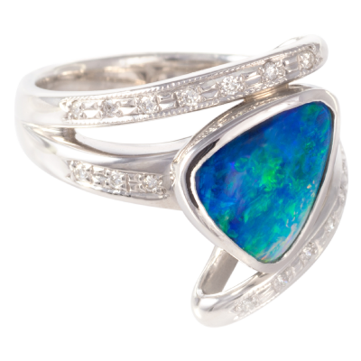 Opal stone 2025 ring design