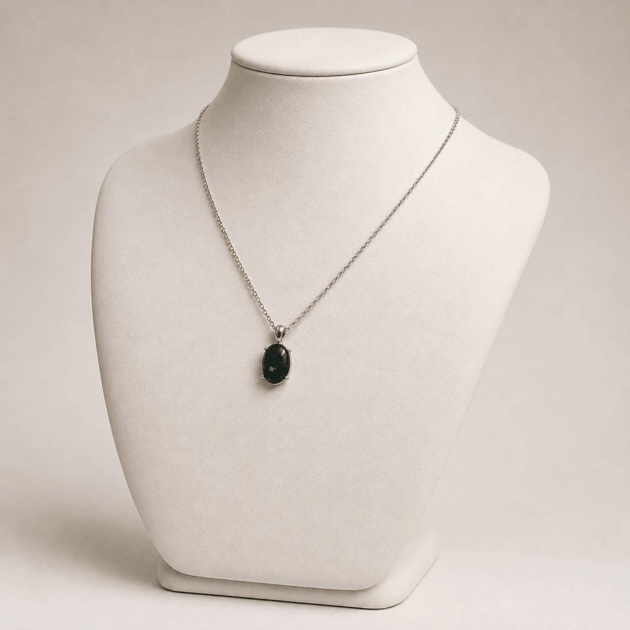 Australian Triplet Opal Pendant set in Stainless Steel - Multicolour - Australian Opal Cutters and Pearl Divers
