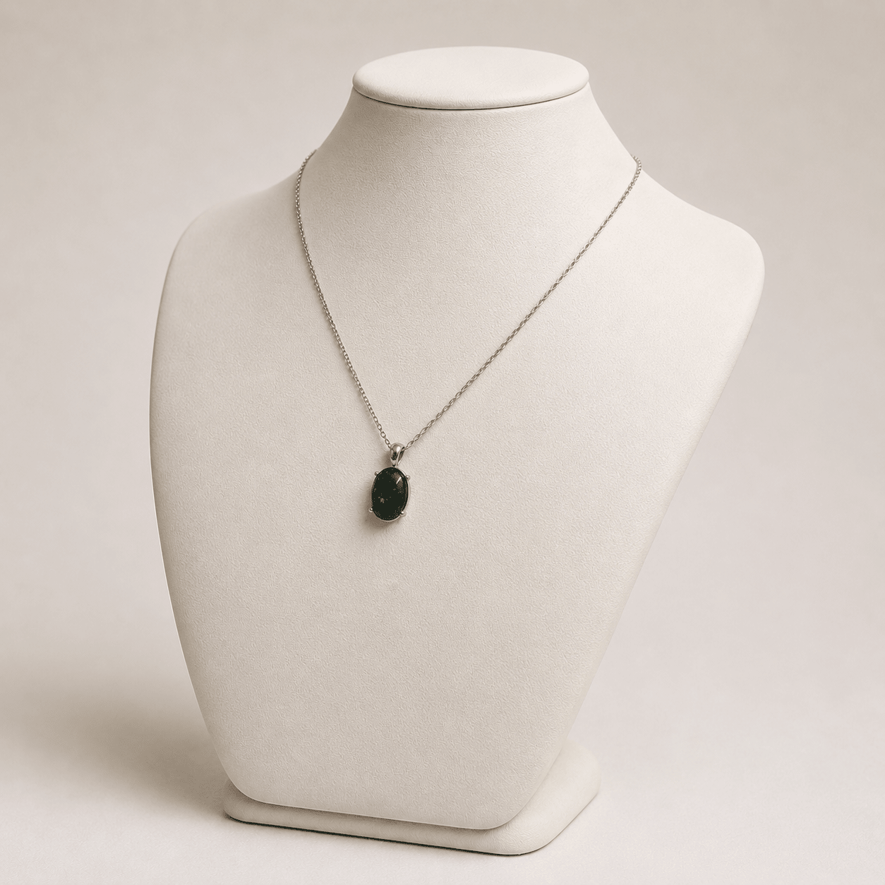 Australian Triplet Opal Pendant set in Stainless Steel - Multicolour - Australian Opal Cutters and Pearl Divers