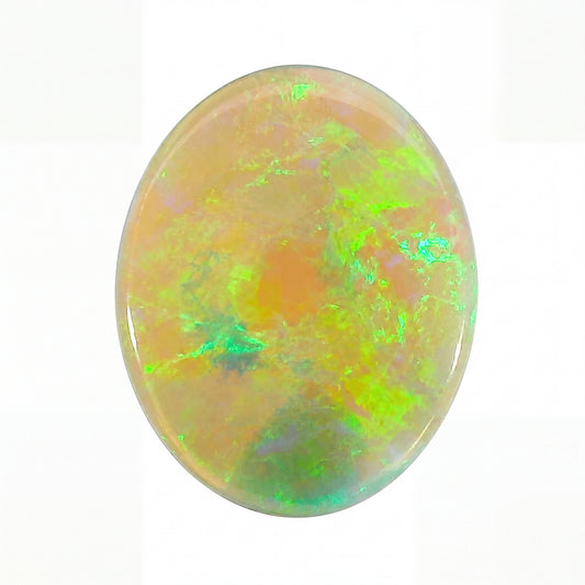 Opal stone with colourful play of light