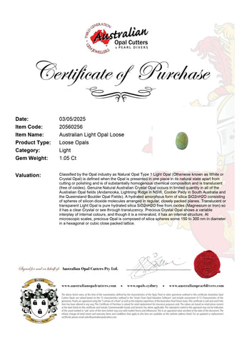 Australian Light Opal Loose Australian Light Opal Loose