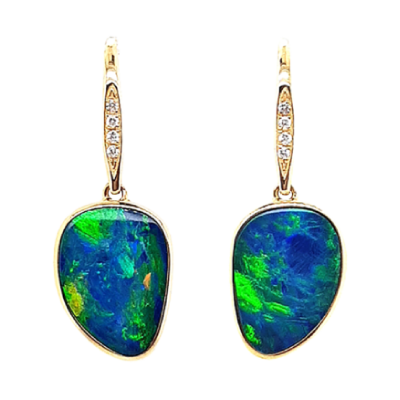 Opal Earrings