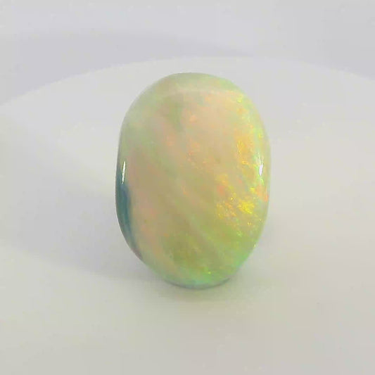Vibrant Opal Gemstone in Hand