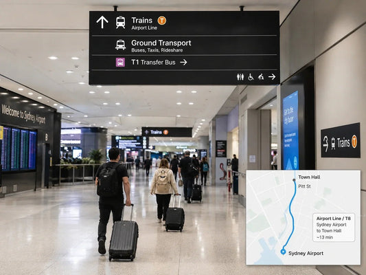 Sydney Airport to the CBD: The Calmest Ways to Begin Your Visit - Australian Opal Cutters and Pearl Divers