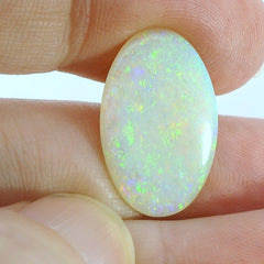 Beautiful Opal Gemstone in Hand