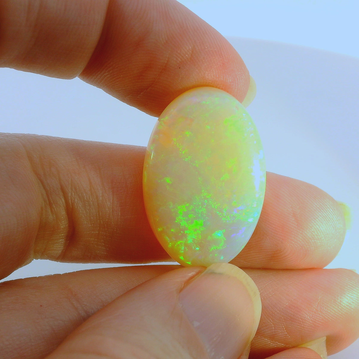 Radiant Opal Gemstone Display