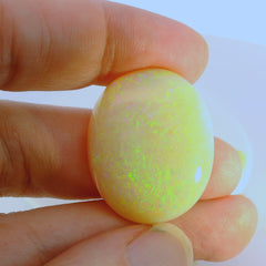 Radiant Yellow Opal Gemstone