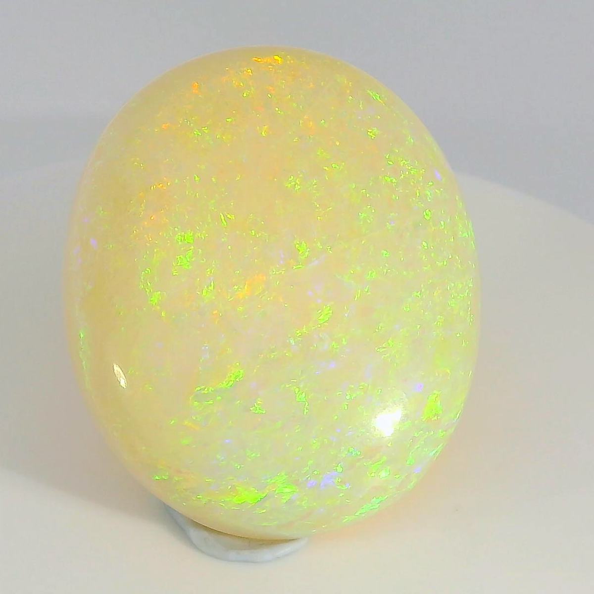 Radiant Yellow Opal Gemstone