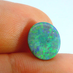 Vibrant Opal Gemstone in Hand