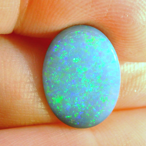 Vibrant Blue Opal Gemstone