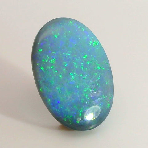 Vibrant Blue Opal Gemstone