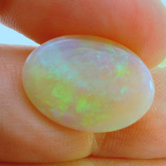 Radiant Opal Gemstone in Hand