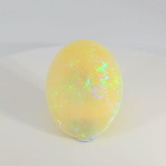 Vibrant Yellow Opal Gemstone