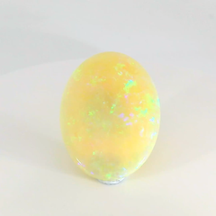 Vibrant Yellow Opal Gemstone