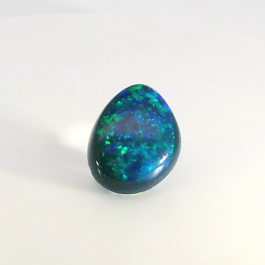 Vibrant Blue and Green Gemstone
