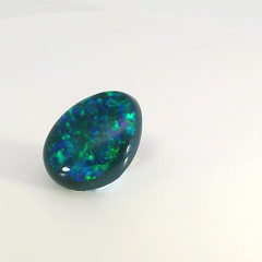Vibrant Blue and Green Gemstone