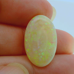 Vibrant Yellow Opal Gemstone