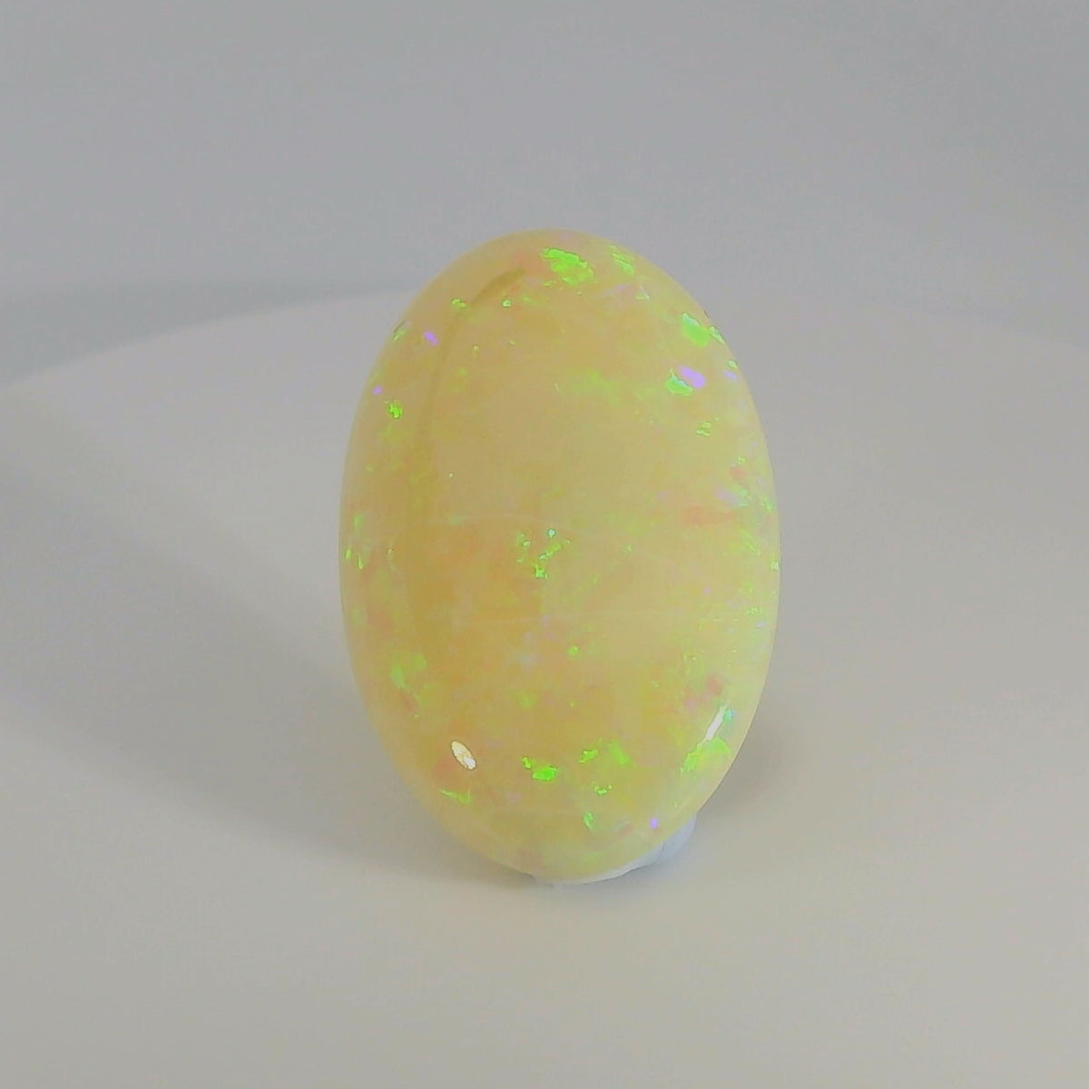 Vibrant Yellow Opal Gemstone