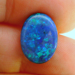 Vibrant Blue Gemstone Display