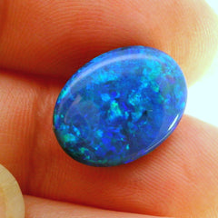 Vibrant Blue Gemstone Display
