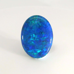 Vibrant Blue Gemstone Display