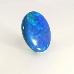 Vibrant Blue Gemstone Display