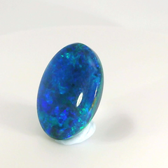 Vibrant Blue Gemstone Display