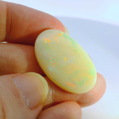 Radiant Yellow Opal Gemstone