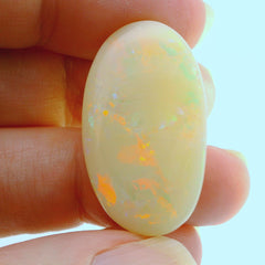 Radiant Yellow Opal Gemstone