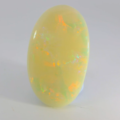 Radiant Yellow Opal Gemstone