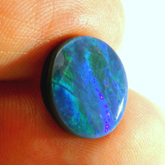 Vibrant Blue and Green Gemstone