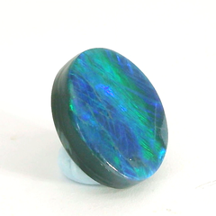 Vibrant Blue and Green Gemstone