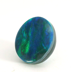 Vibrant Blue and Green Gemstone
