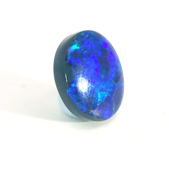 Vibrant Blue Opal Gemstone