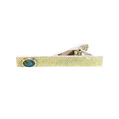 Triplet Tie Clip in Sterling Silver - Multicolour