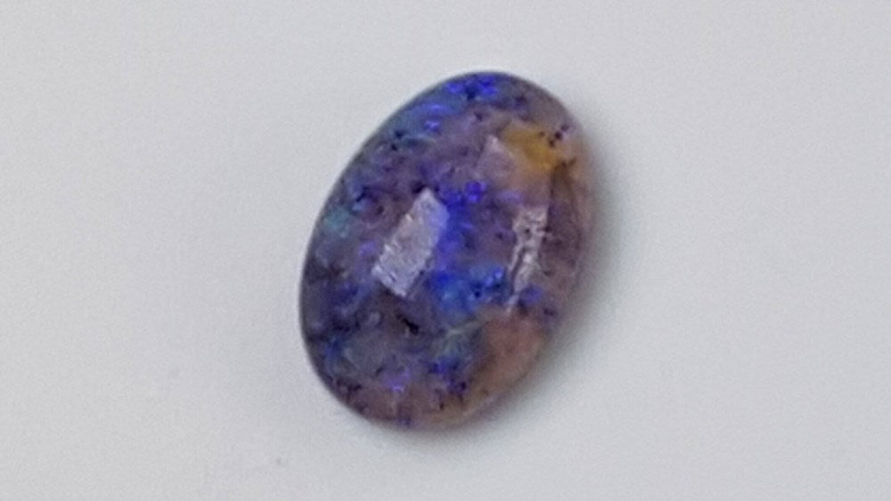 Natural Australian Loose Black Opal 0.3 Carats