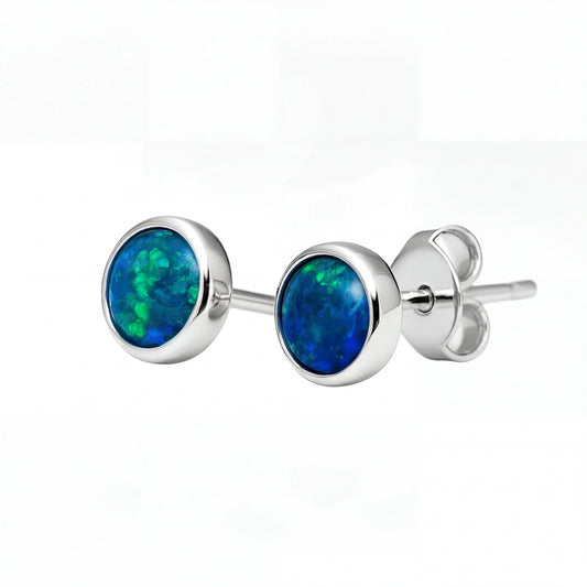 Doublet Opal Necklace, Ring & Earrings – Signature Set - Australian Opal Cutters and Pearl Divers