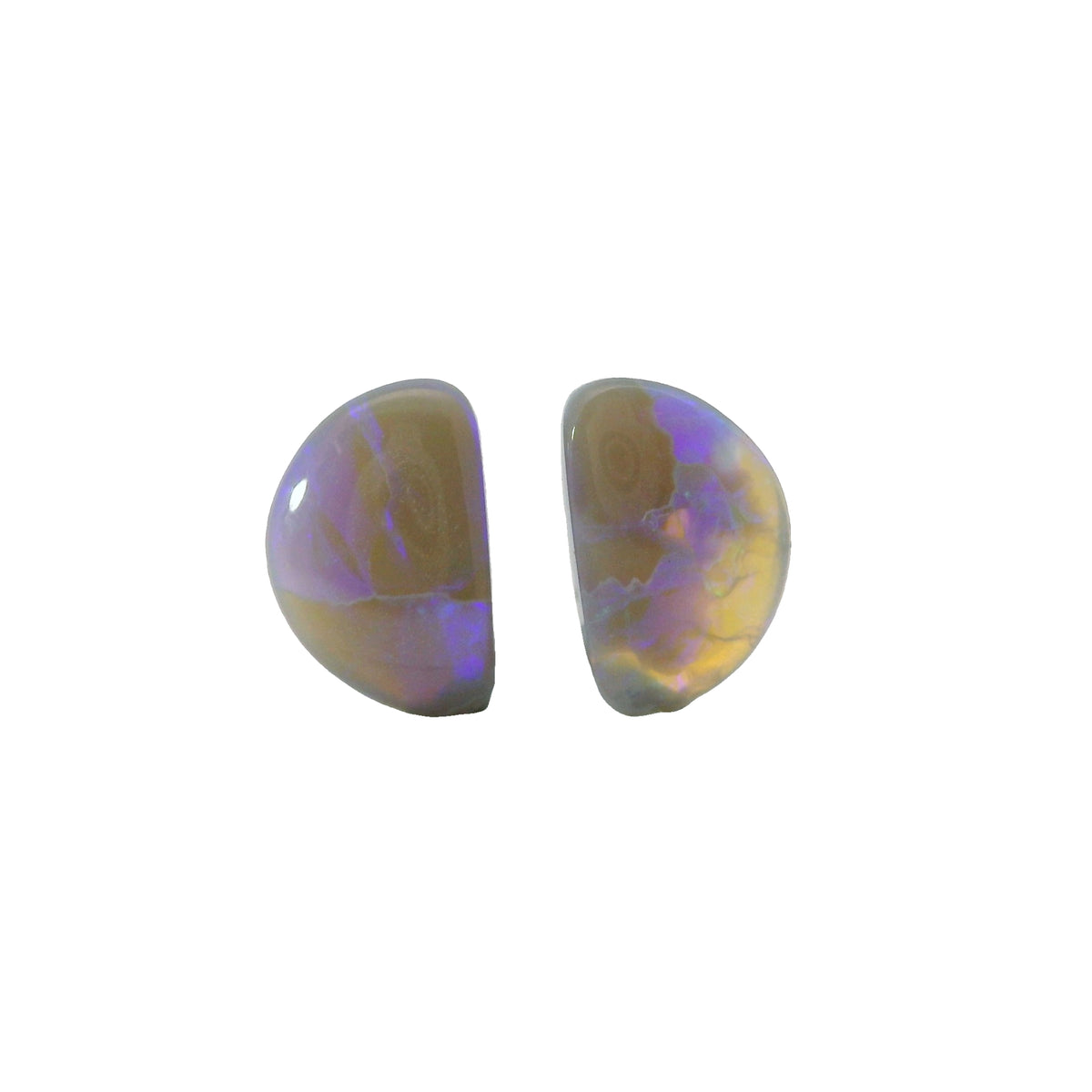Australian Black Opal Loose (Pair)