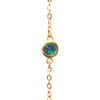 Triplet Opal Bracelet in Gold Plated Stainless Steel