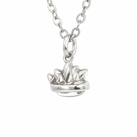 Sydney Opera House Triplet Pendant set in Stainless Steel