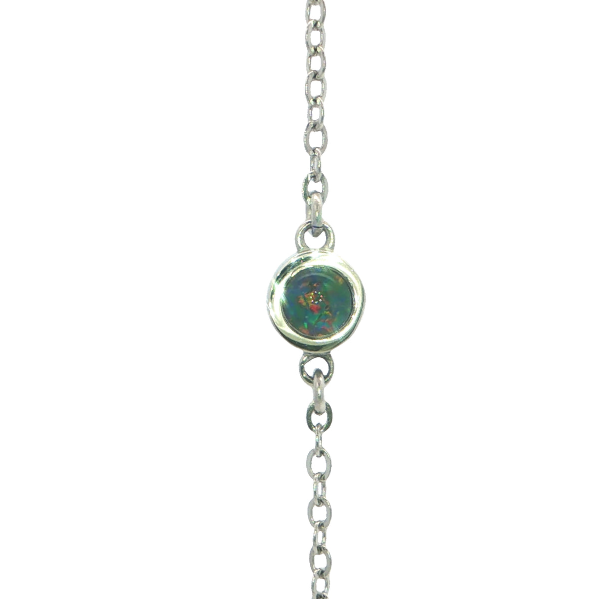 Triplet Opal Bracelet in Stainless Steel