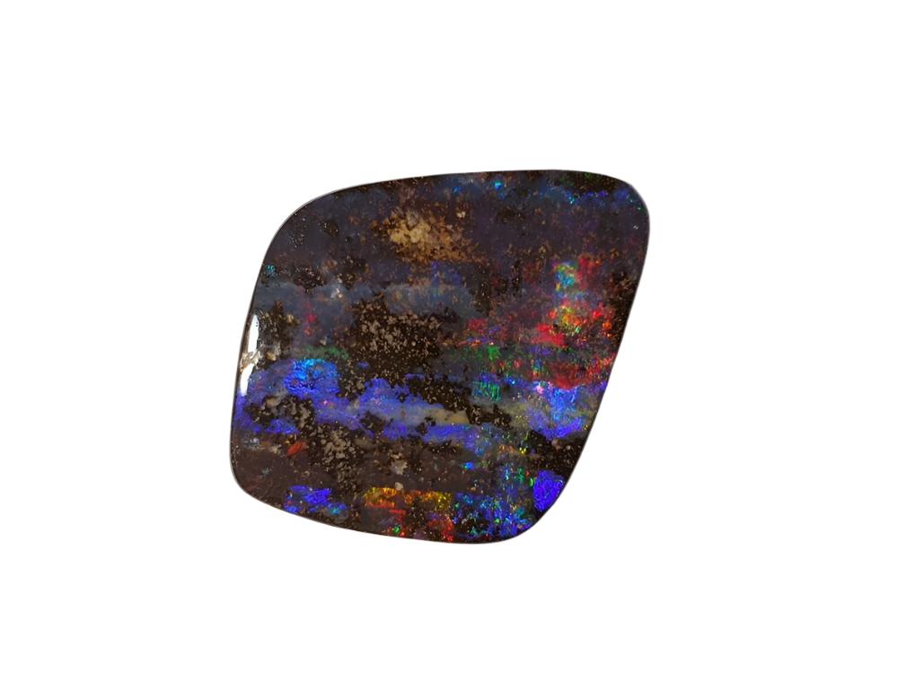 Natural Australian Boulder Opal Loose (Un-Set) Gemstone