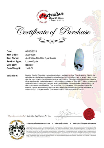 Australian Boulder Opal Loose