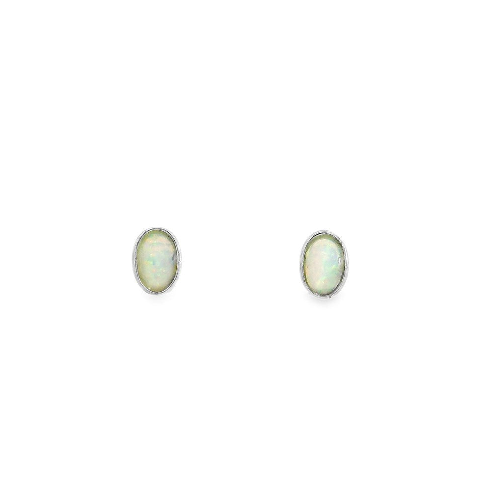 Australian Opal Light Pendant set in Sterling Silver