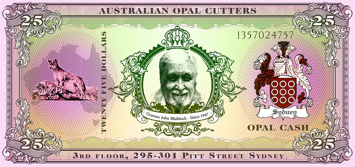 Australian Opal Cutters In Store Gift Voucher