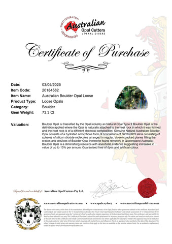 Australian Boulder Opal Loose - Australian Opal Cutters and Pearl Divers
