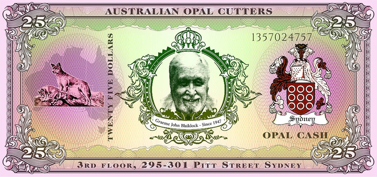 Australian Opal Cutters In Store Gift Voucher - Australian Opal Cutters and Pearl Divers