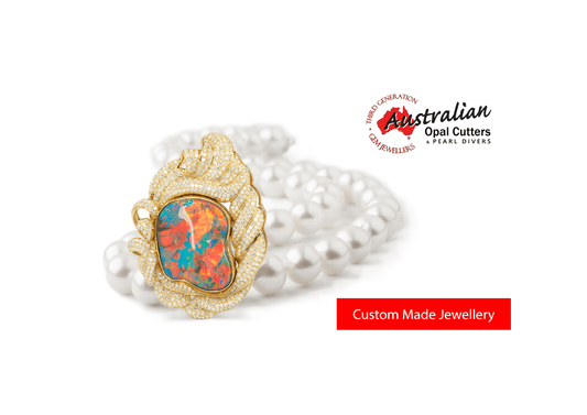 Jewellery Design Consultation & Preliminary Sketch - Australian Opal Cutters and Pearl Divers