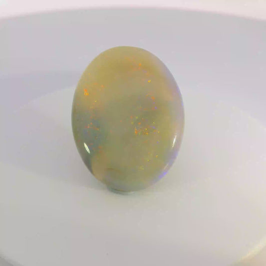 Video of an Opal stone with speckled pattern