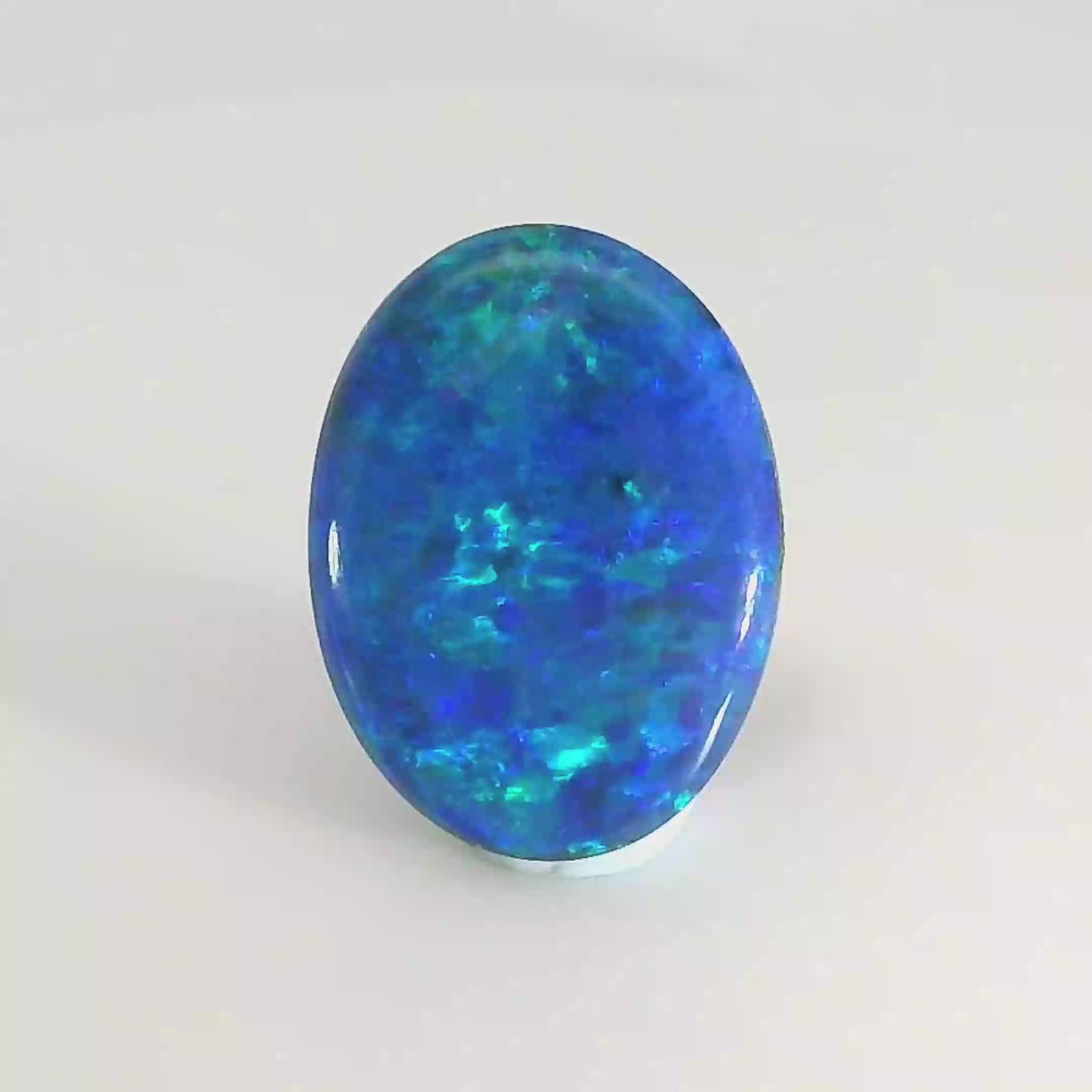 Vibrant Blue Gemstone Display
